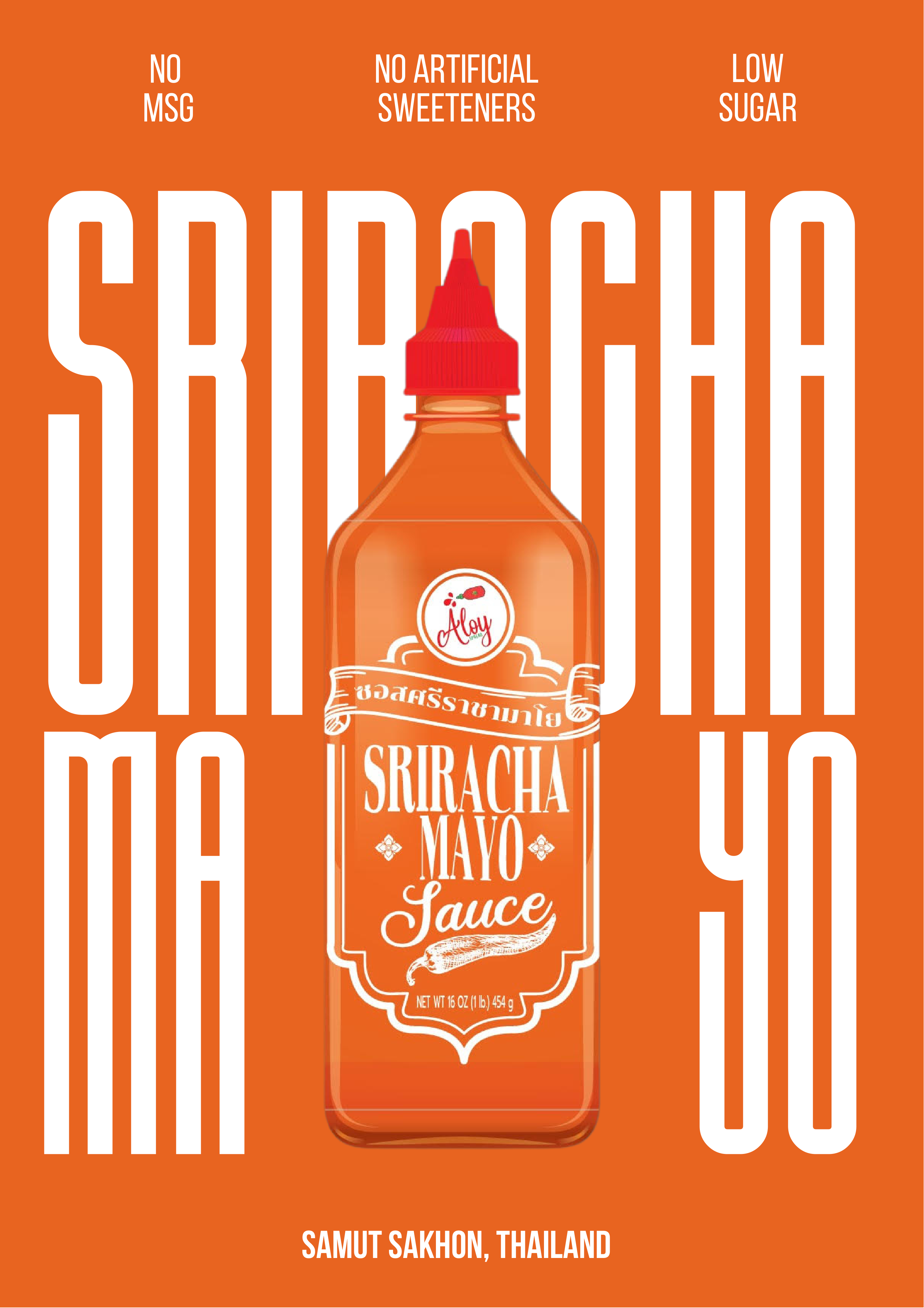 PIKTANG Sriracha Mayo Sauce — creamy spicy Thai mayo