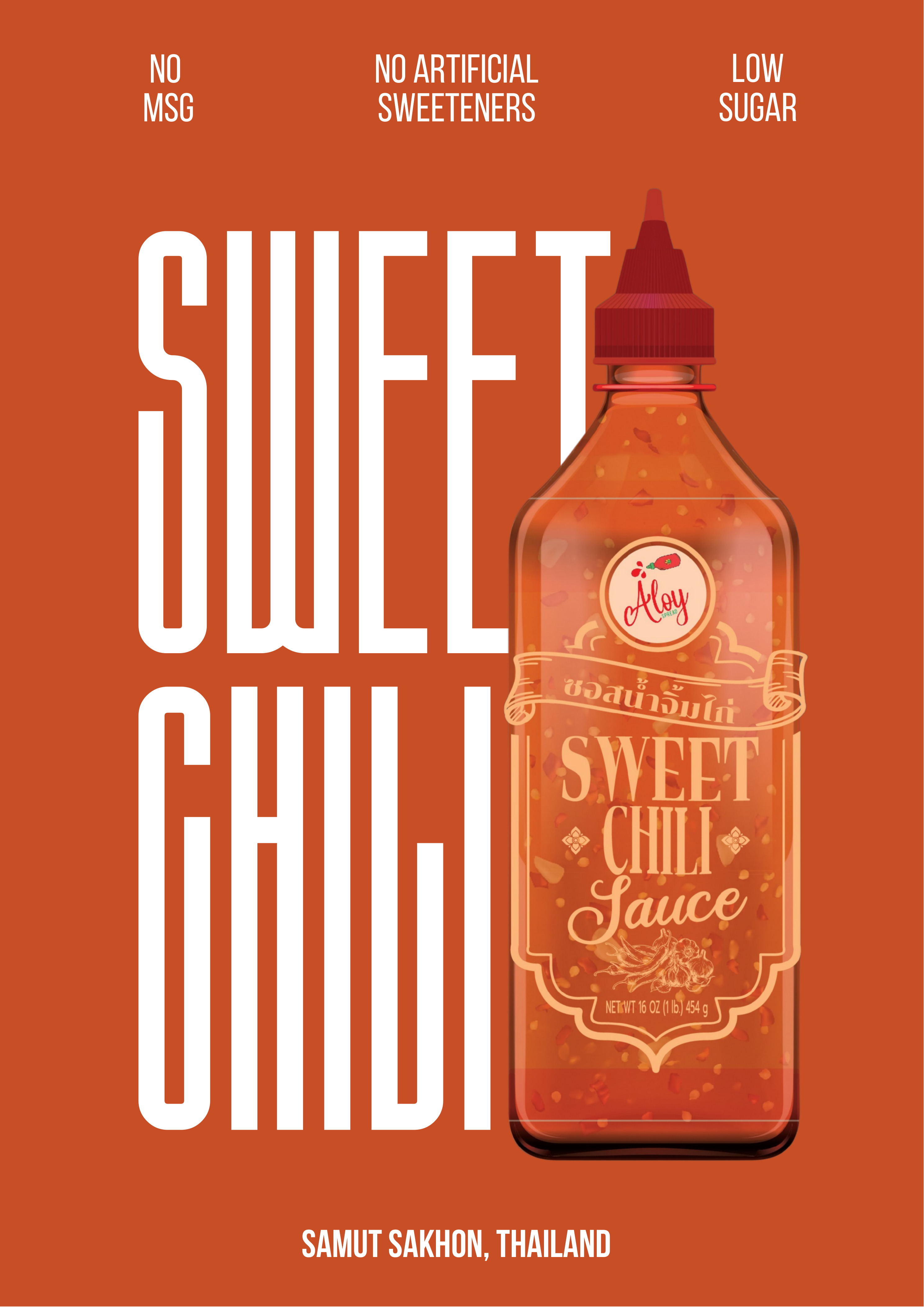 PIKTANG Sweet Chili Sauce — mild sweet Thai dipping sauce